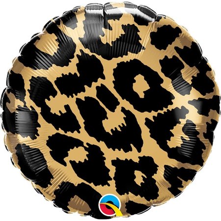 LOONBALLOON Animal-prints-patterns, 18 inch LEOPARD SPOTS PATTERN 2 pcs LOON-LAB-13318-Q-U